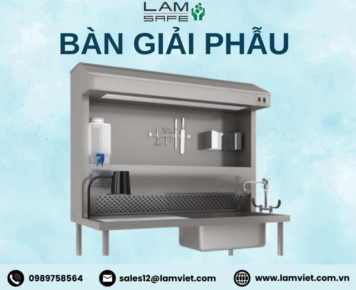 Bàn giải phẫu Lamsafe