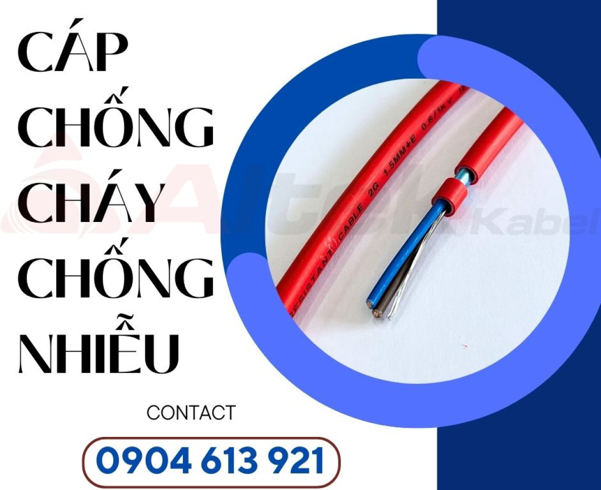 Cáp tín hiệu chống cháy chống nhiễu 2x16AWG Altek Kabel Đà Nẵng, HCM , Hà Nội