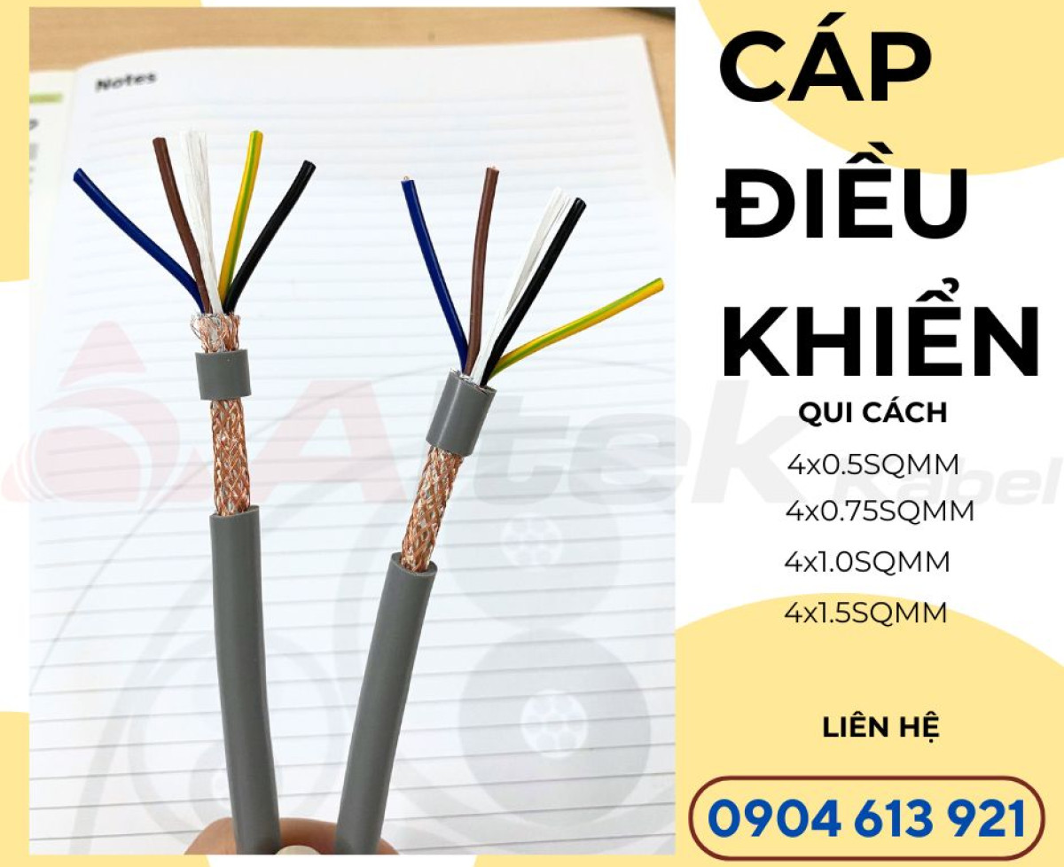 Cáp tín hiệu RVV/RVVP 4x0.75mm2 Altek Kabel Đà Nẵng, HCM, Hà Nội