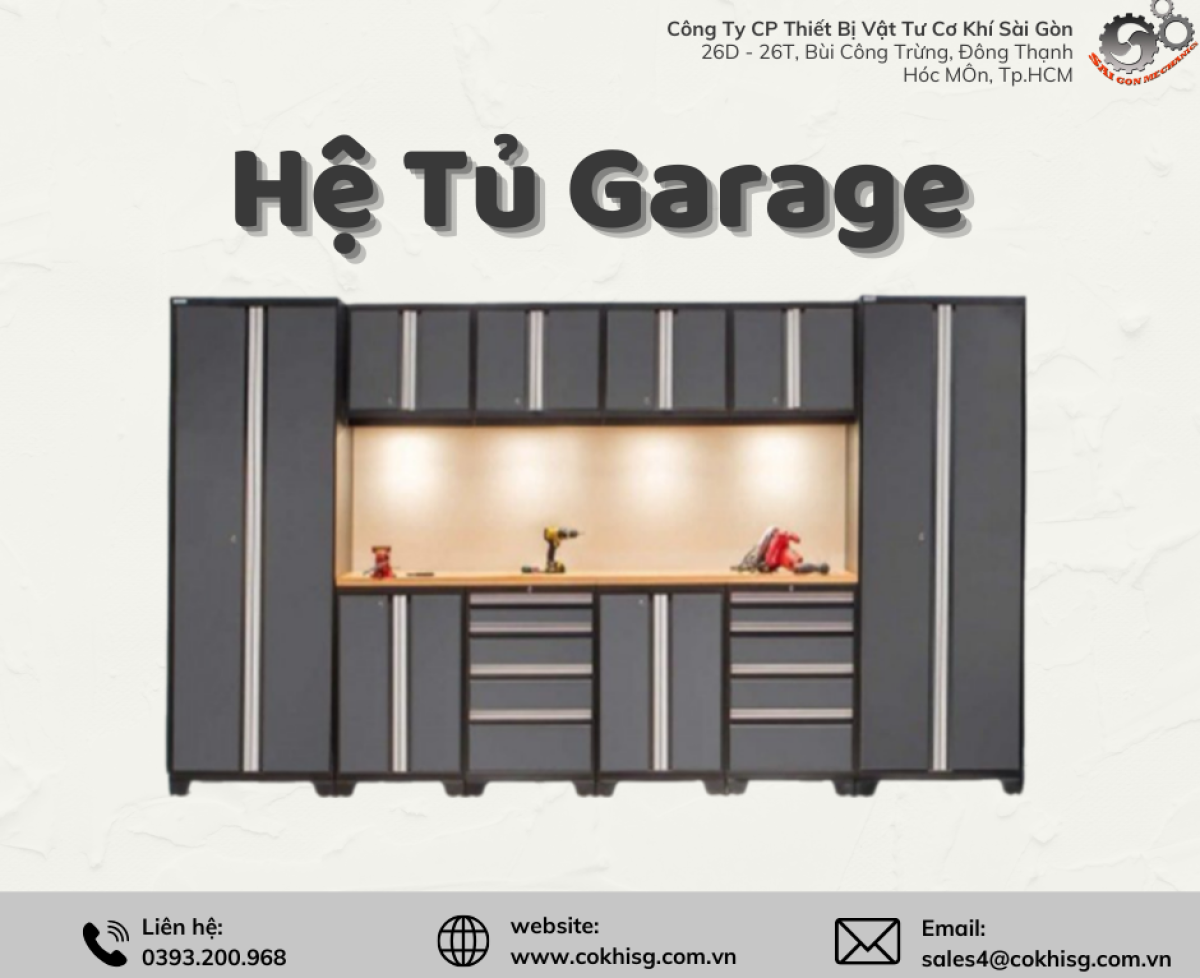 Hệ tủ Garage
