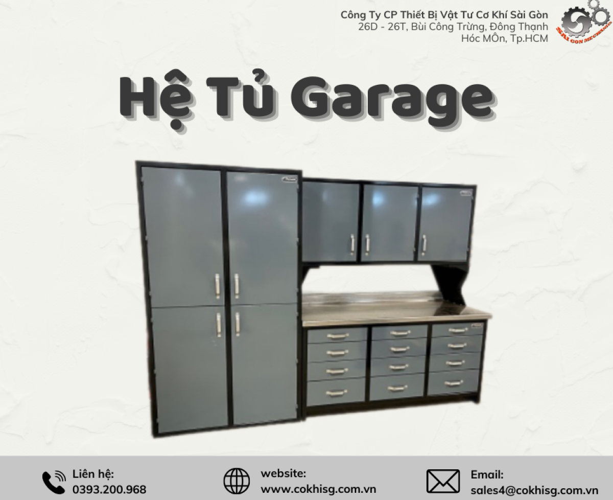 Hệ tủ Garage