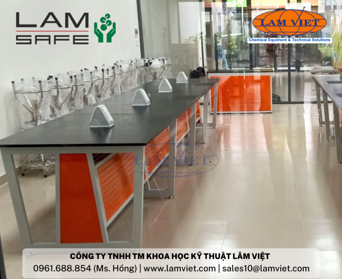 Bàn thí nghiệm thực hành môn Vật Lý