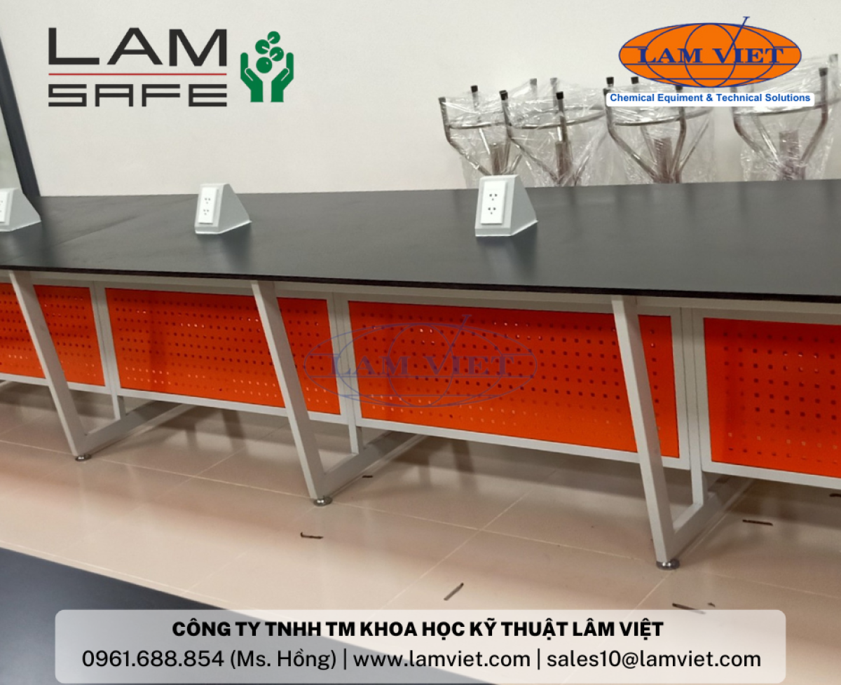 Bàn thí nghiệm thực hành môn Vật Lý