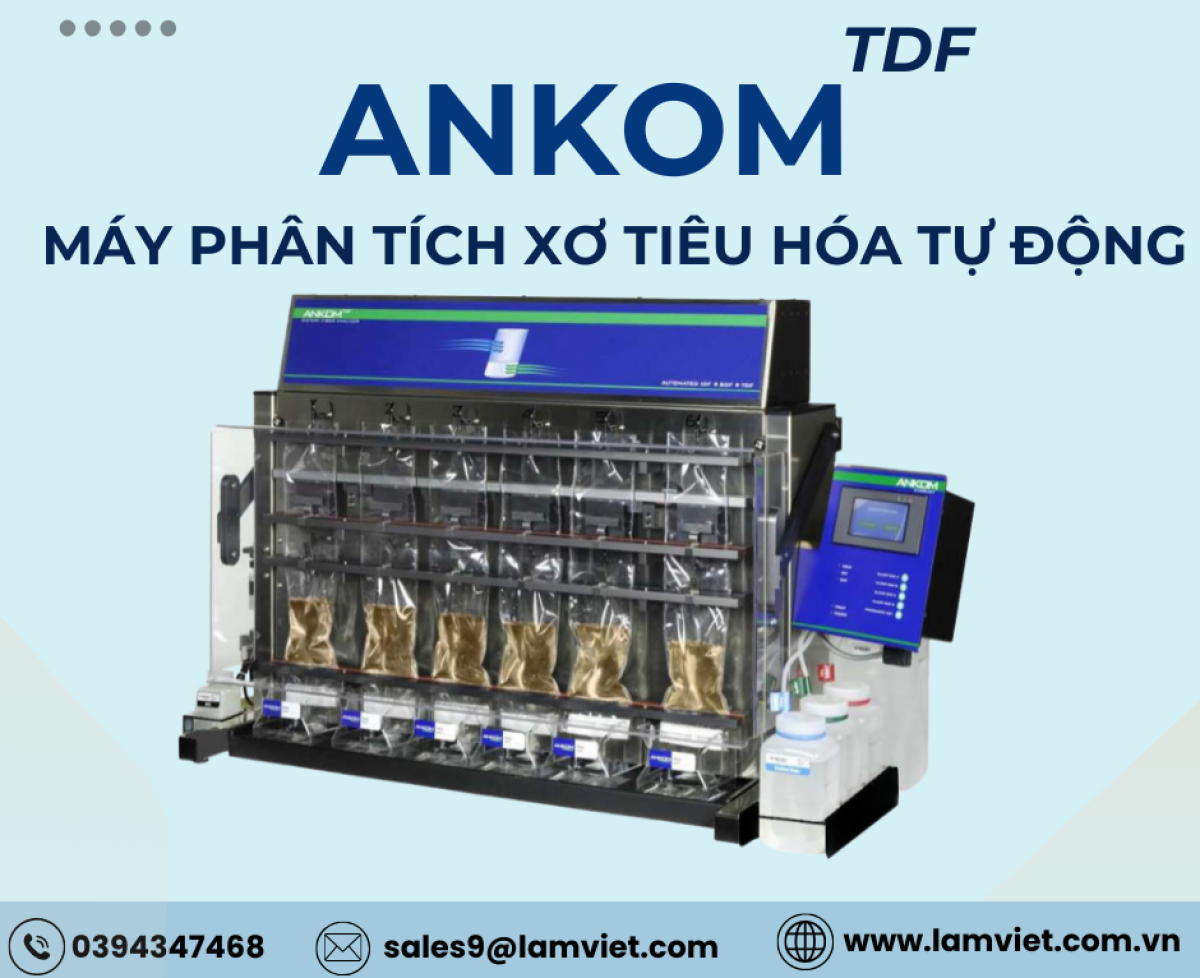 Máy phân tích xơ tiêu hóa tự động TDF