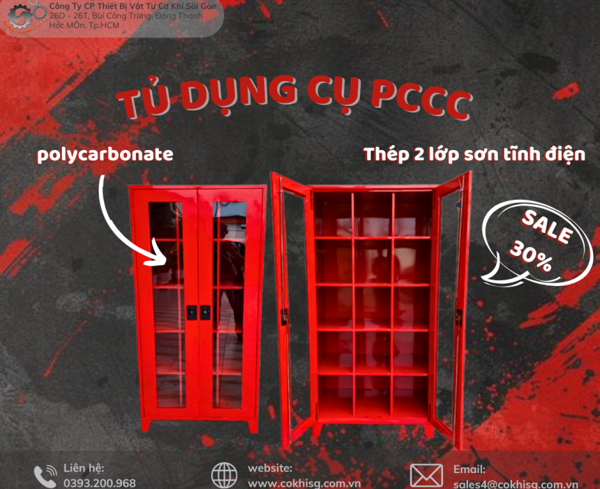 Tủ dụng cụ PCCC