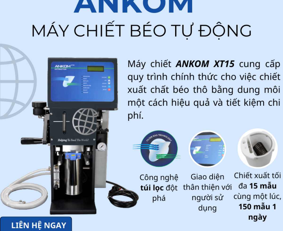 Máy chiết béo tự động ANKOM XT15