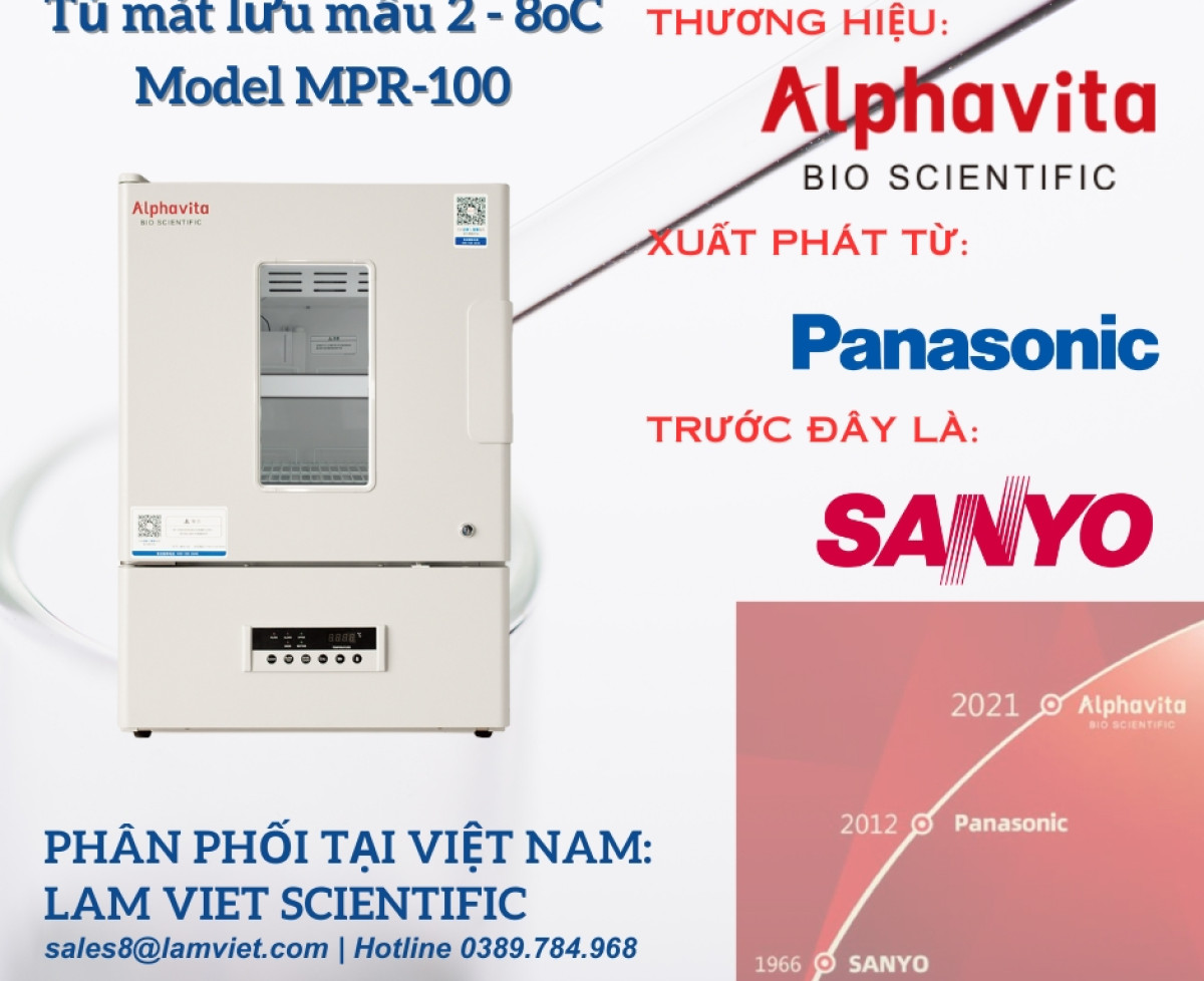 (HÀNG CÓ SẴN) Tủ Mát Chứa Mẫu Alphavita