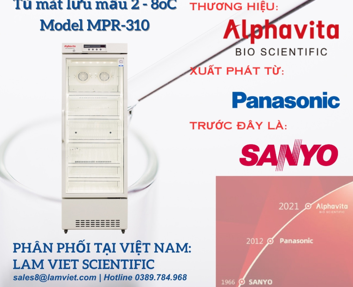 (HÀNG CÓ SẴN) Tủ Mát Chứa Mẫu Alphavita