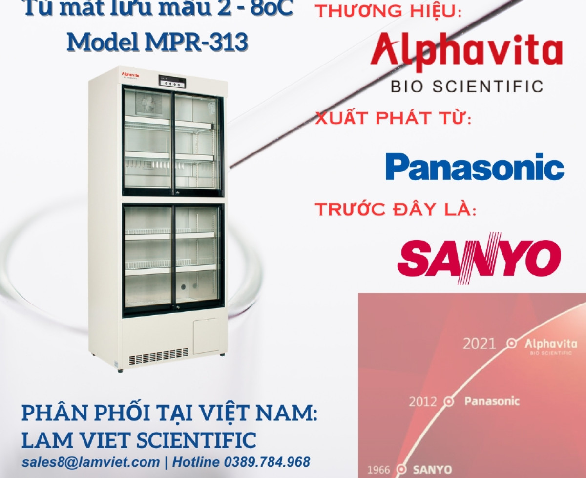 (HÀNG CÓ SẴN) Tủ Mát Chứa Mẫu Alphavita