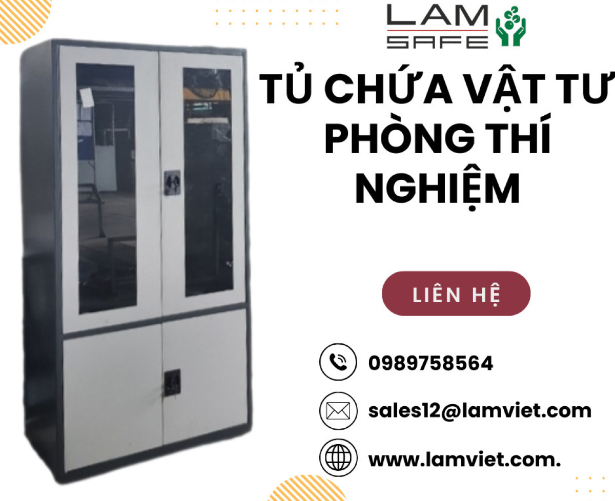 Tủ chứa vật tư phòng thí nghiệm Lamsafe