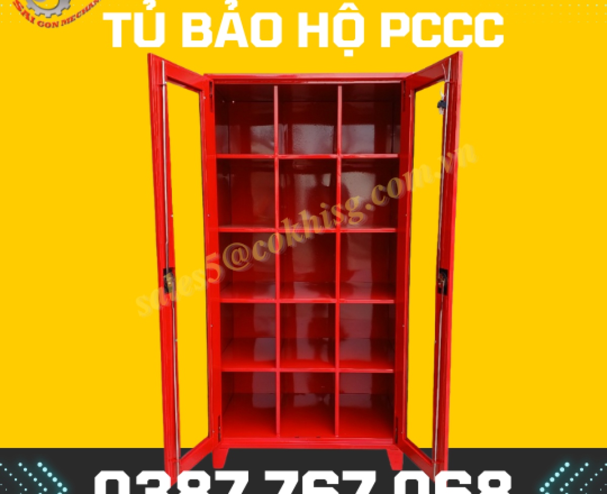 Tủ đựng dụng cụ PCCC Hãng sản xuất: CKSG - Việt Nam Model: cksg_ 3307