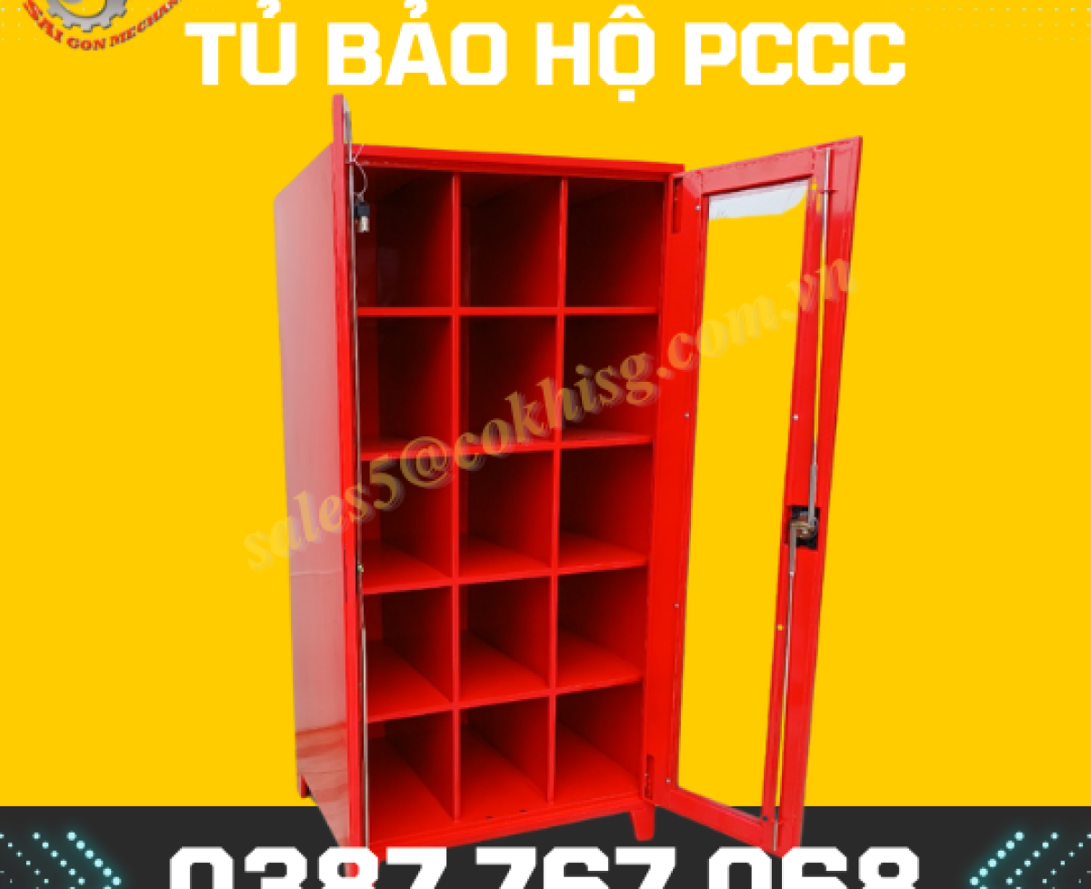 Tủ đựng dụng cụ PCCC Hãng sản xuất: CKSG - Việt Nam Model: cksg_ 3307