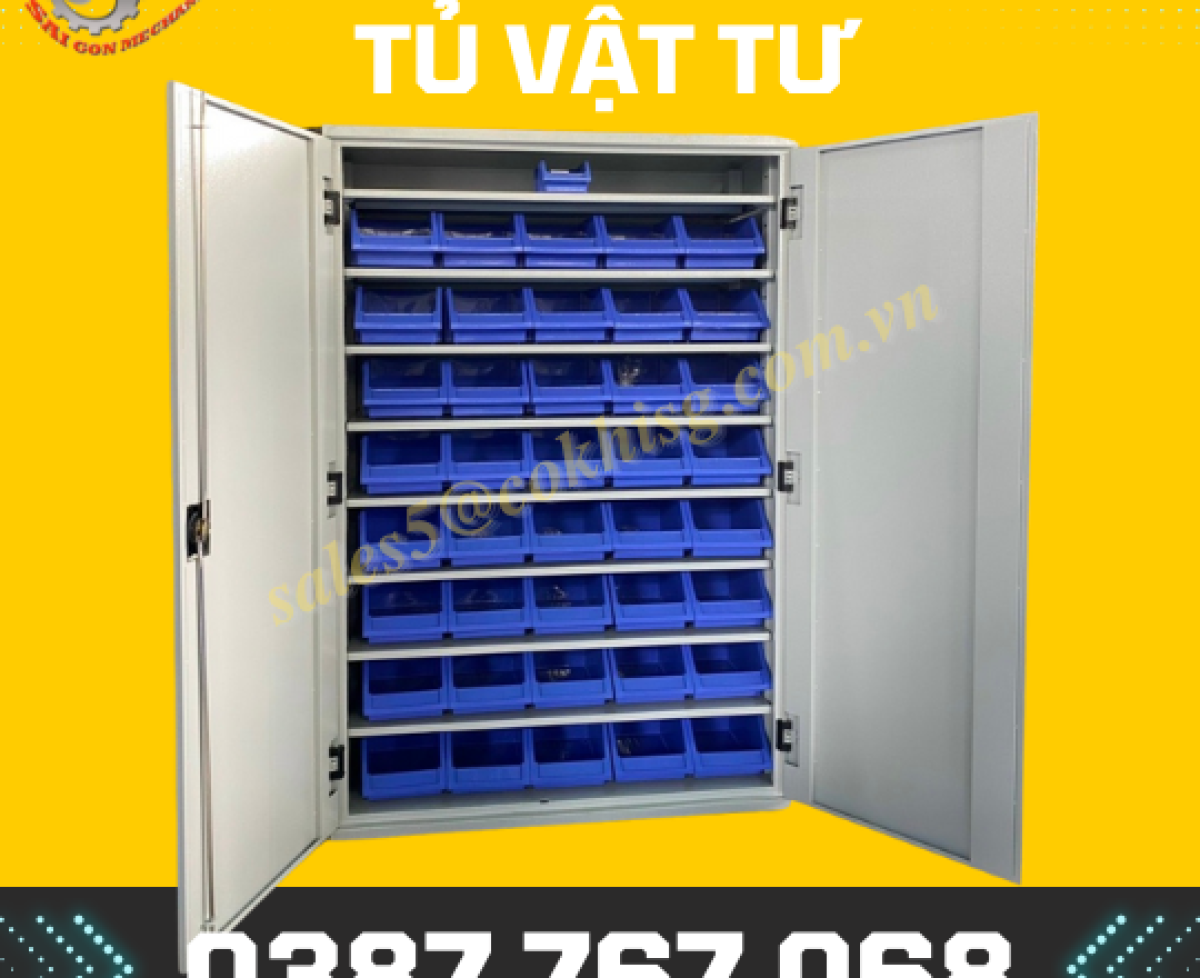 TỦ ĐỒ NGHỀ CÓ KHAY NHỰA Hãng sản xuất: CKSG - Việt Nam Model: CKSG – 3210