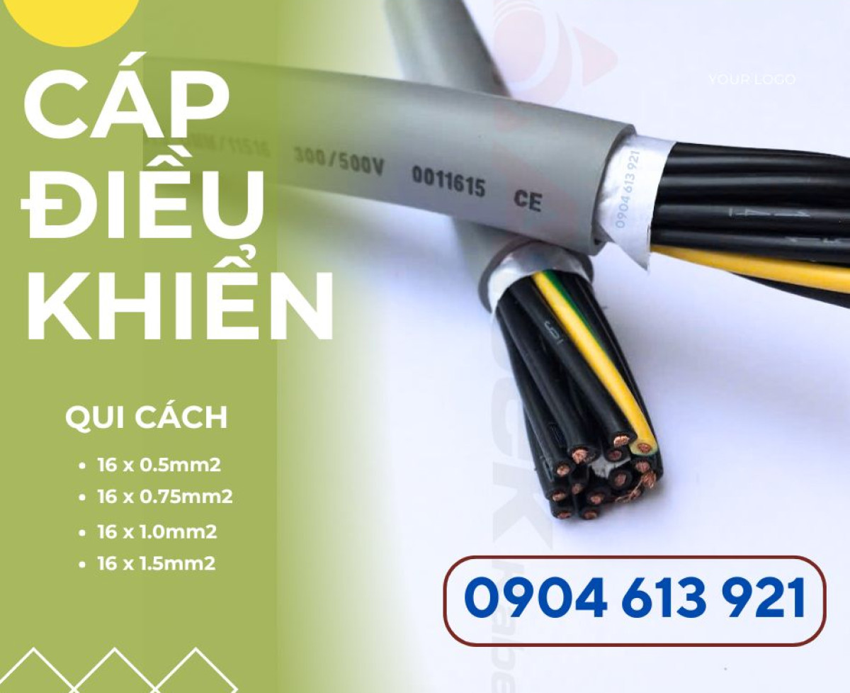 Dây cáp điện 16 lõi, cáp tín hiệu điều khiển 16x1.0mm Altek Kabel