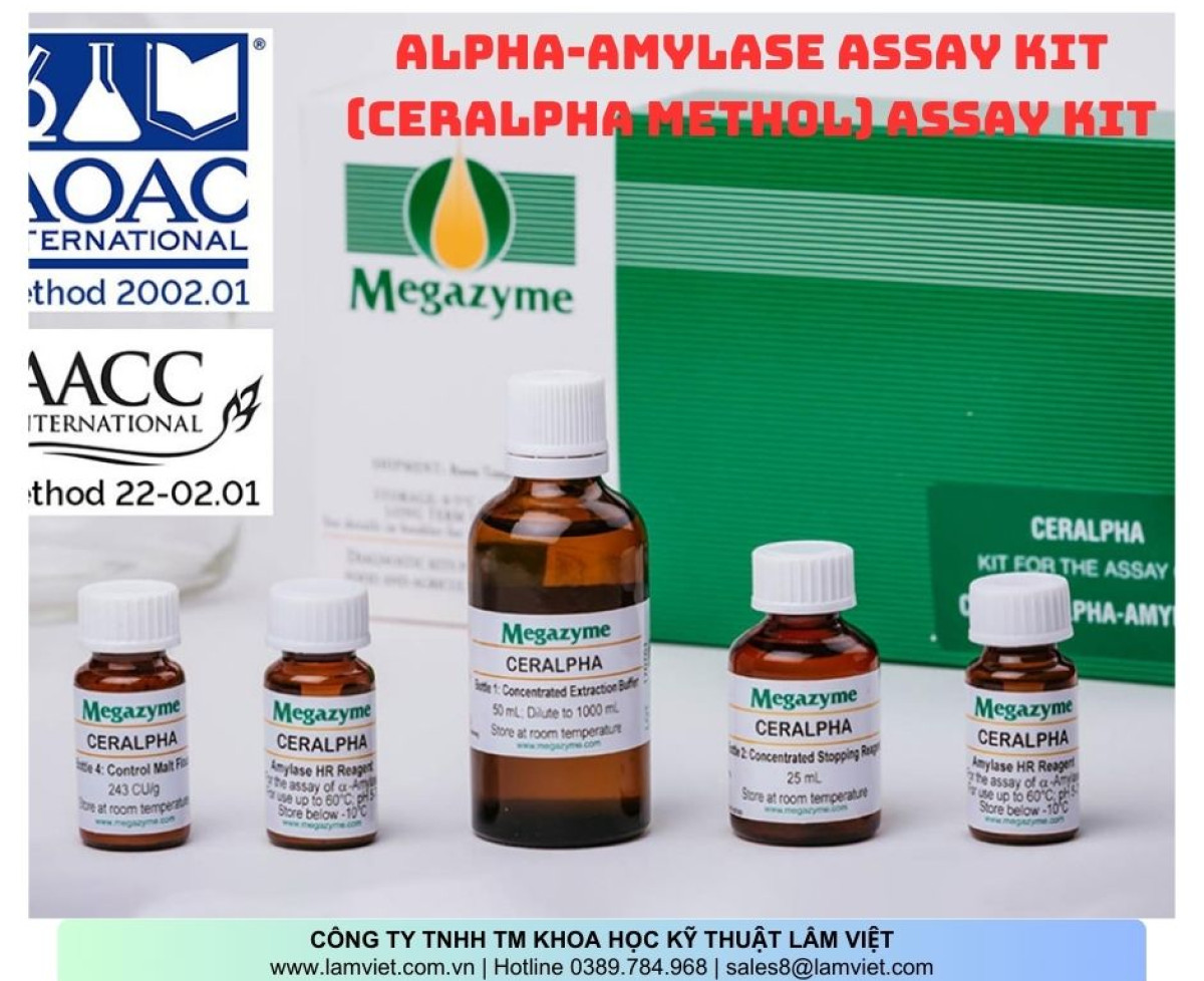 Bộ Xét Nghiệm α-Amylase Ceralpha