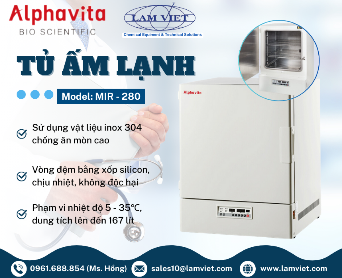 Tủ ấm lạnh Alphavita