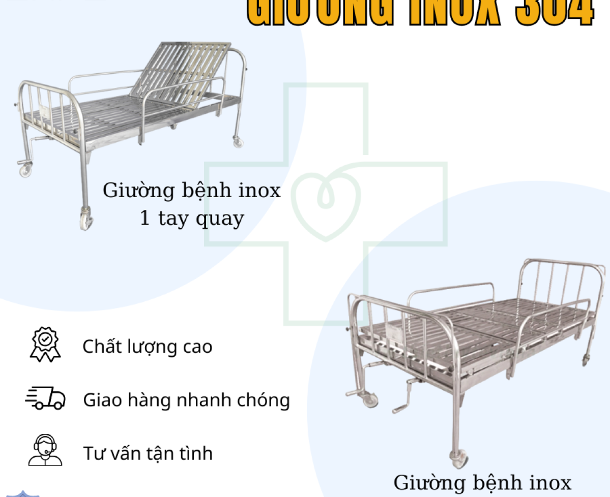 Giường inox