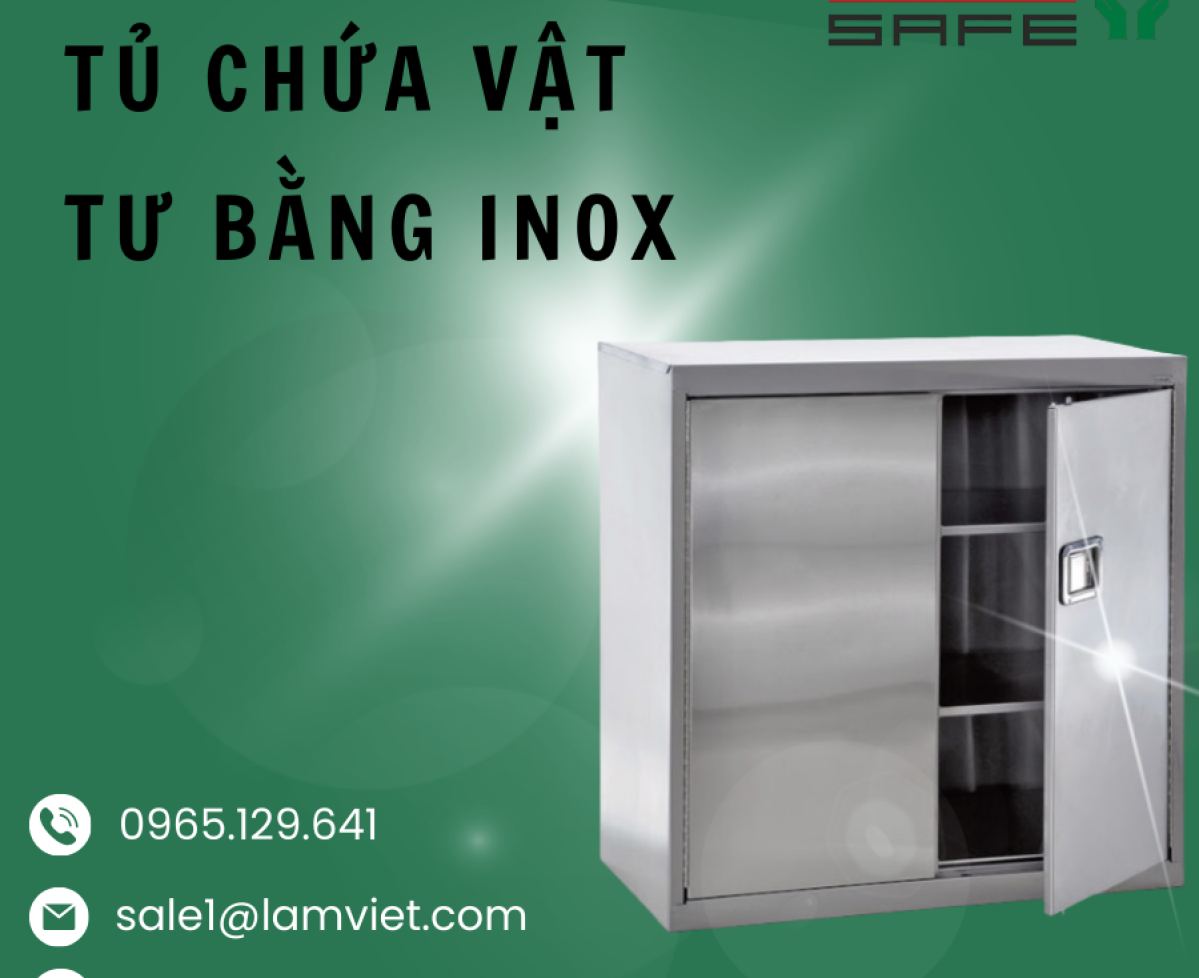 Tủ chứa vật tư bằng inox