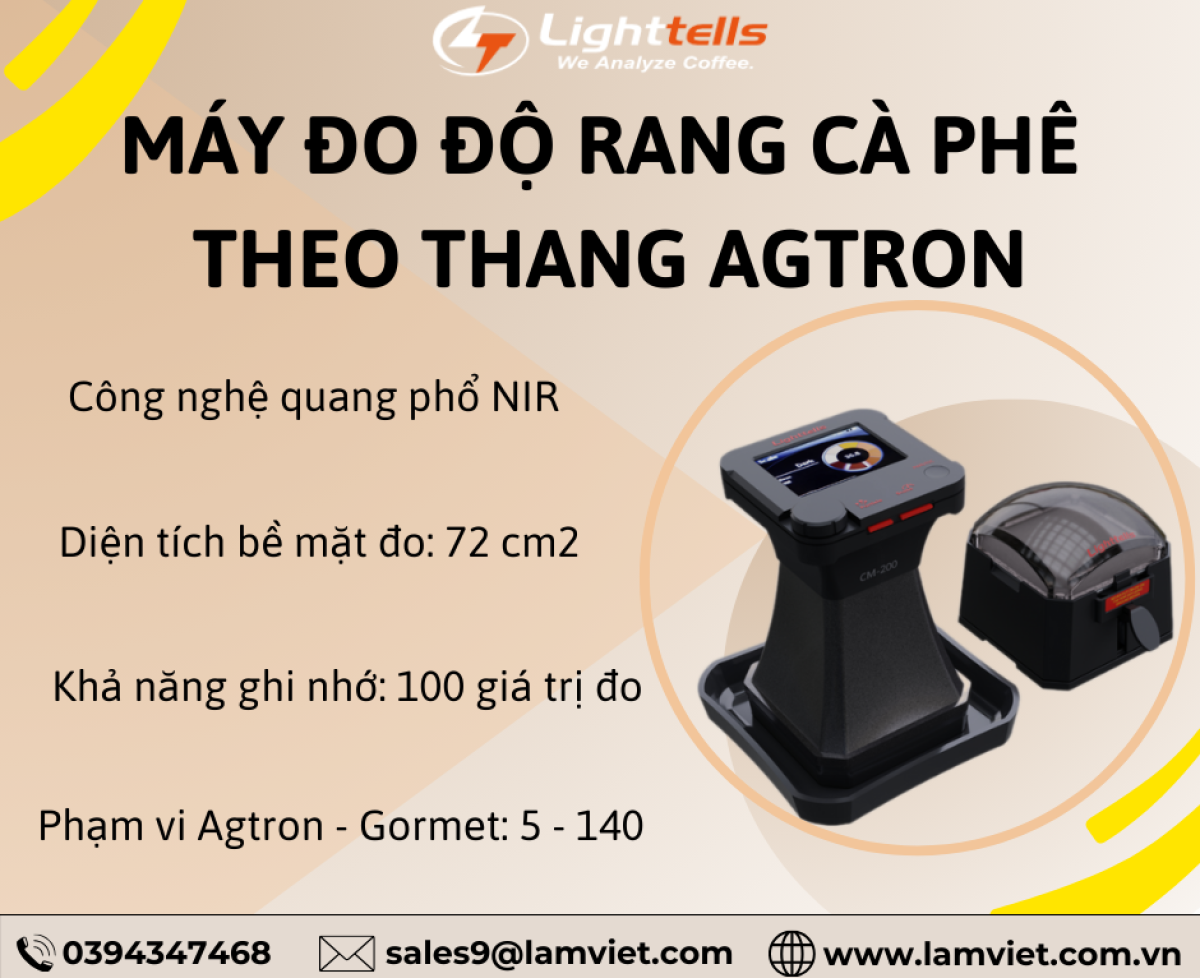 Máy đo độ rang cà phê