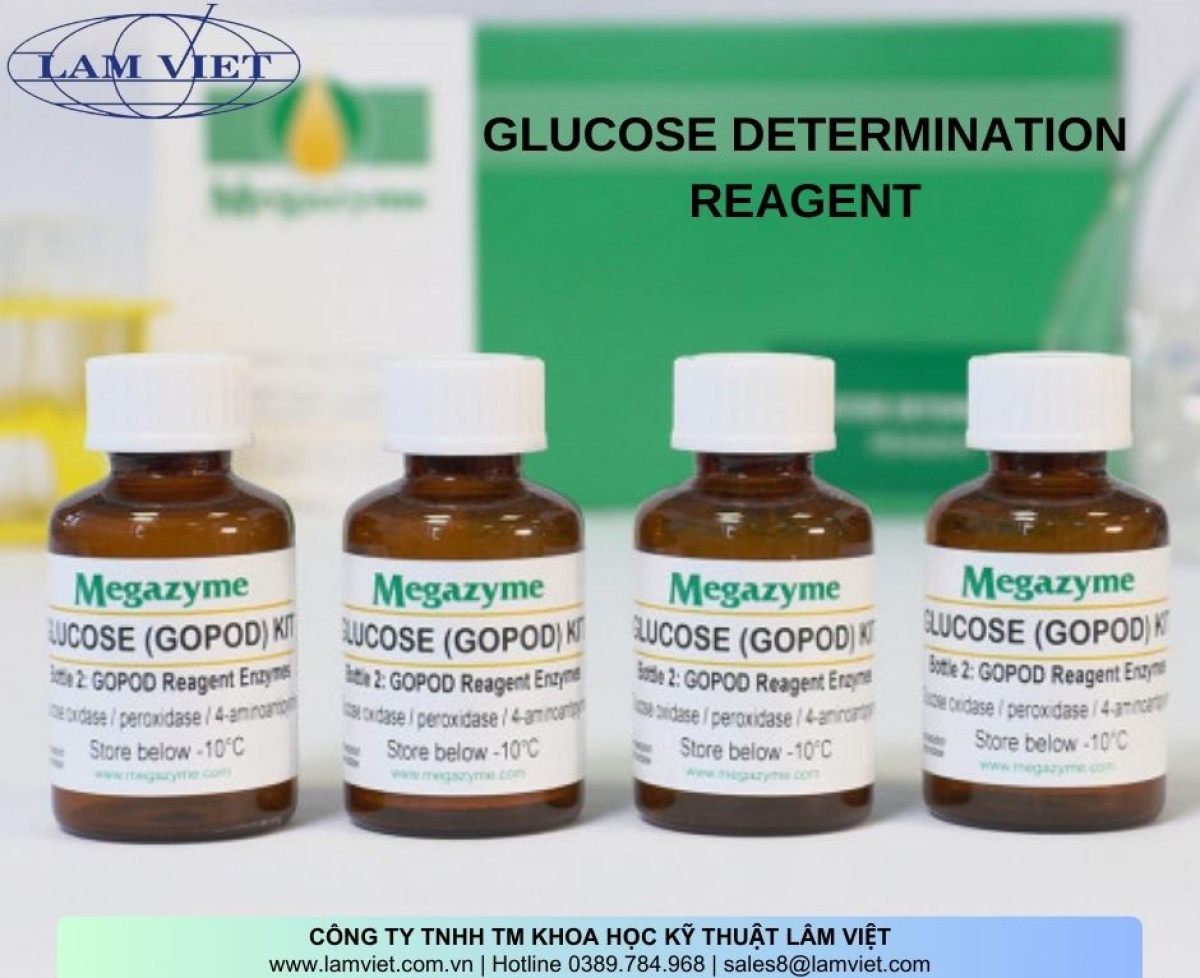 Kit Xác Định Glucose (MegaZyme Ireland) - R-GLC4