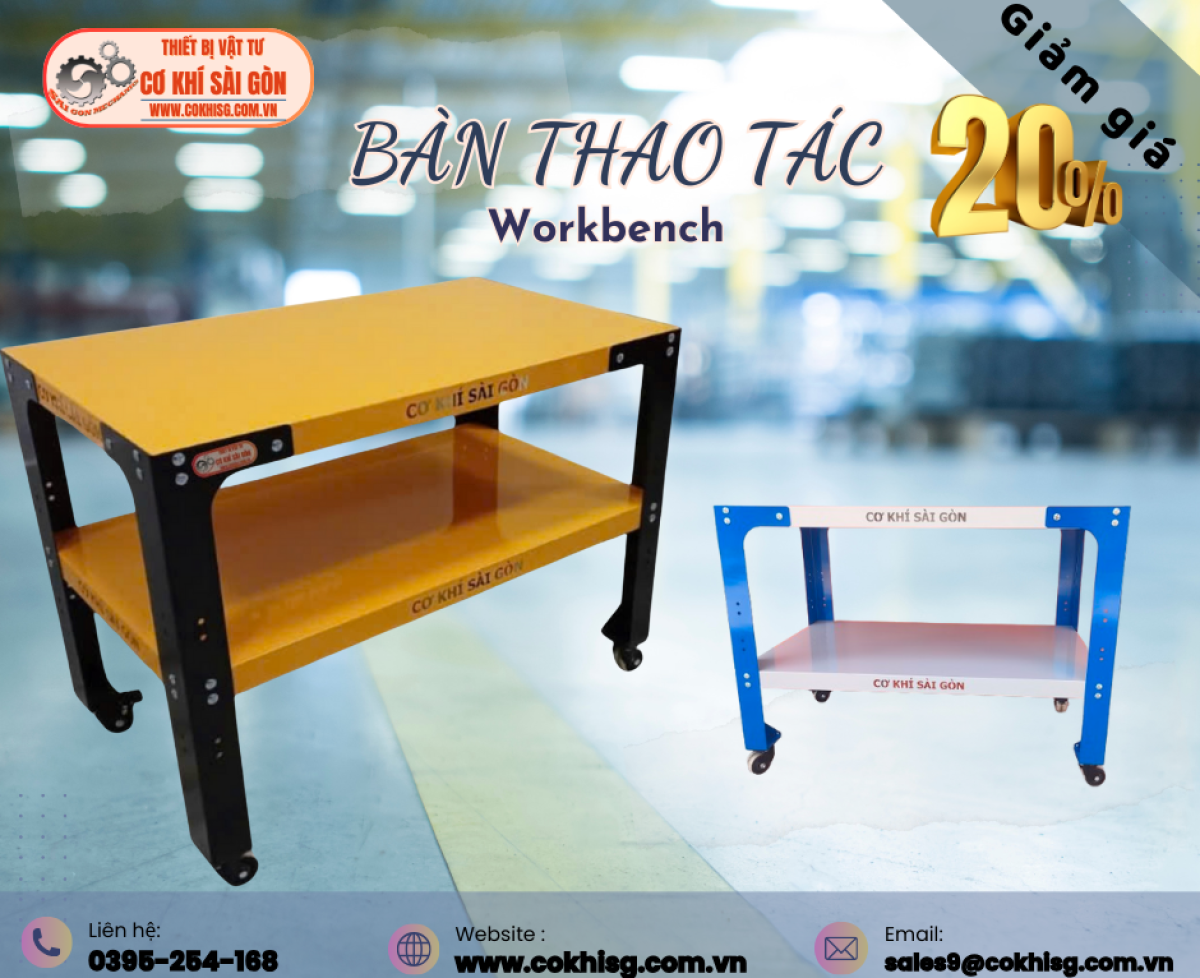 Khuyến mãi giảm giác cực sốc đối với "Bàn Thao Tác" nhân dịp cuối năm