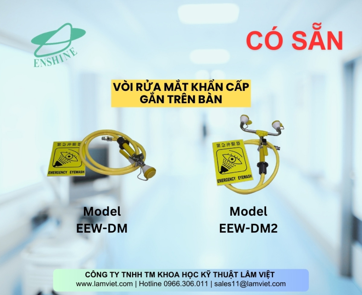 Bộ tắm và rửa mắt khẩn cấp