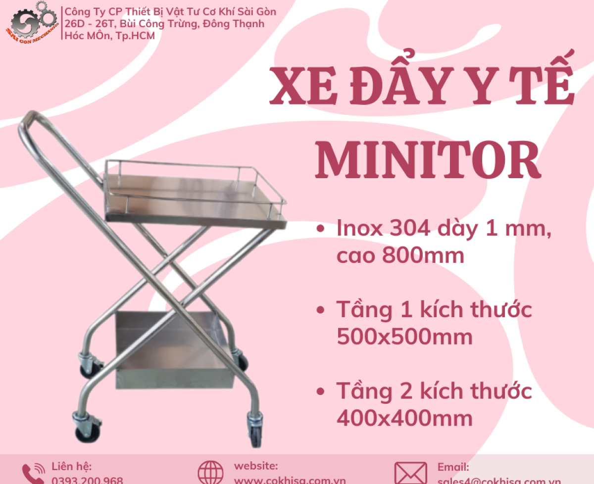 XE ĐẨY Y TẾ MONITOR