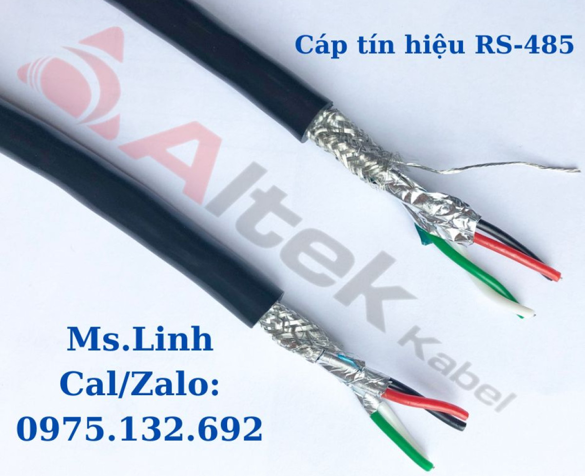 Cáp tín hiệu văn xoắn RS-485 Altek Kabel