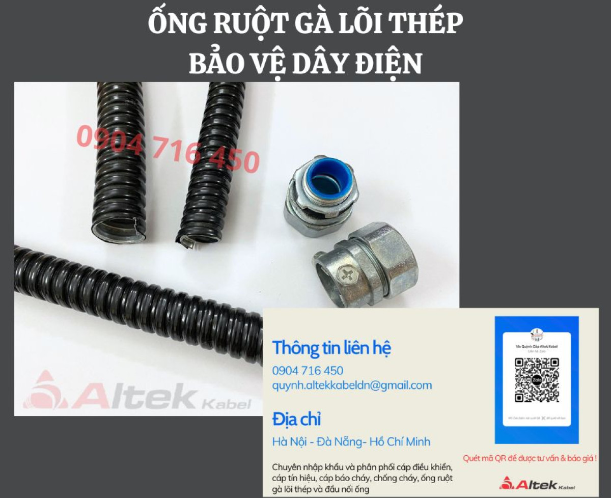 Ống ruột gà lõi thép, ống sun sắt bọc nhựa Đà Nẵng, Hà Nội, Sài Gòn