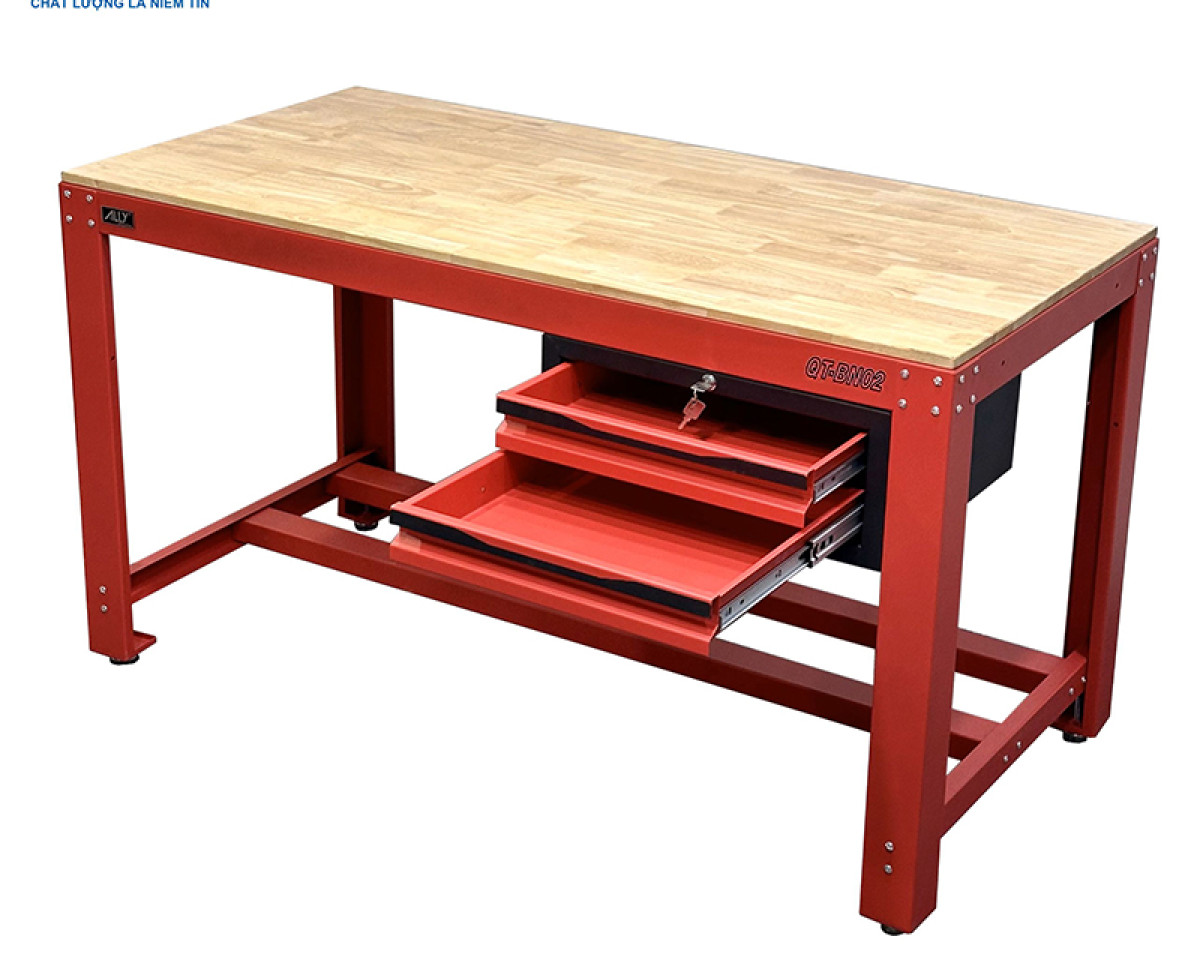 Bàn Nguội Cơ Khí 500kg ALLY QT-BN02 – Giải Pháp Hoàn Hảo Cho Xưởng Cơ Khí