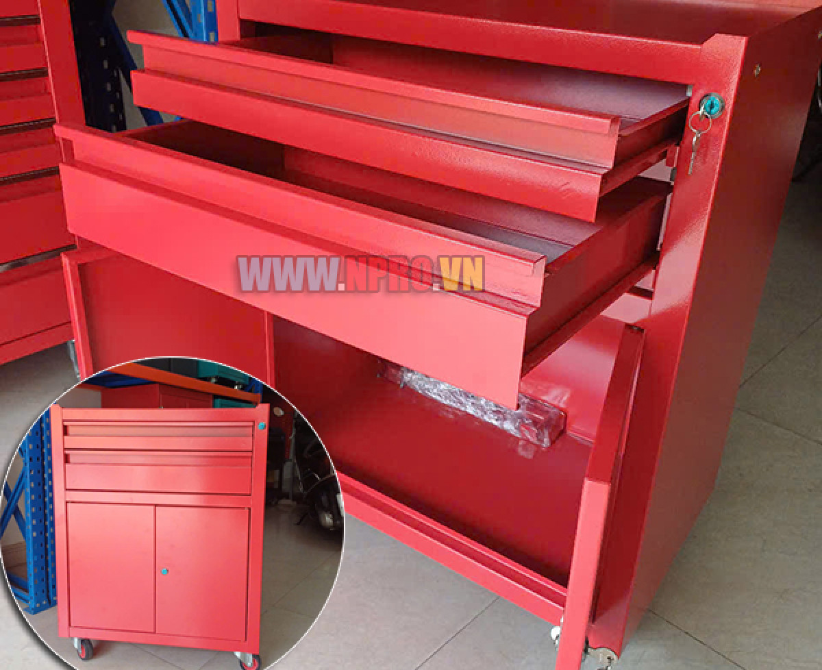 Tủ để dụng cụ cơ khí 3 ngăn mẫu mã đẹp chất lượng