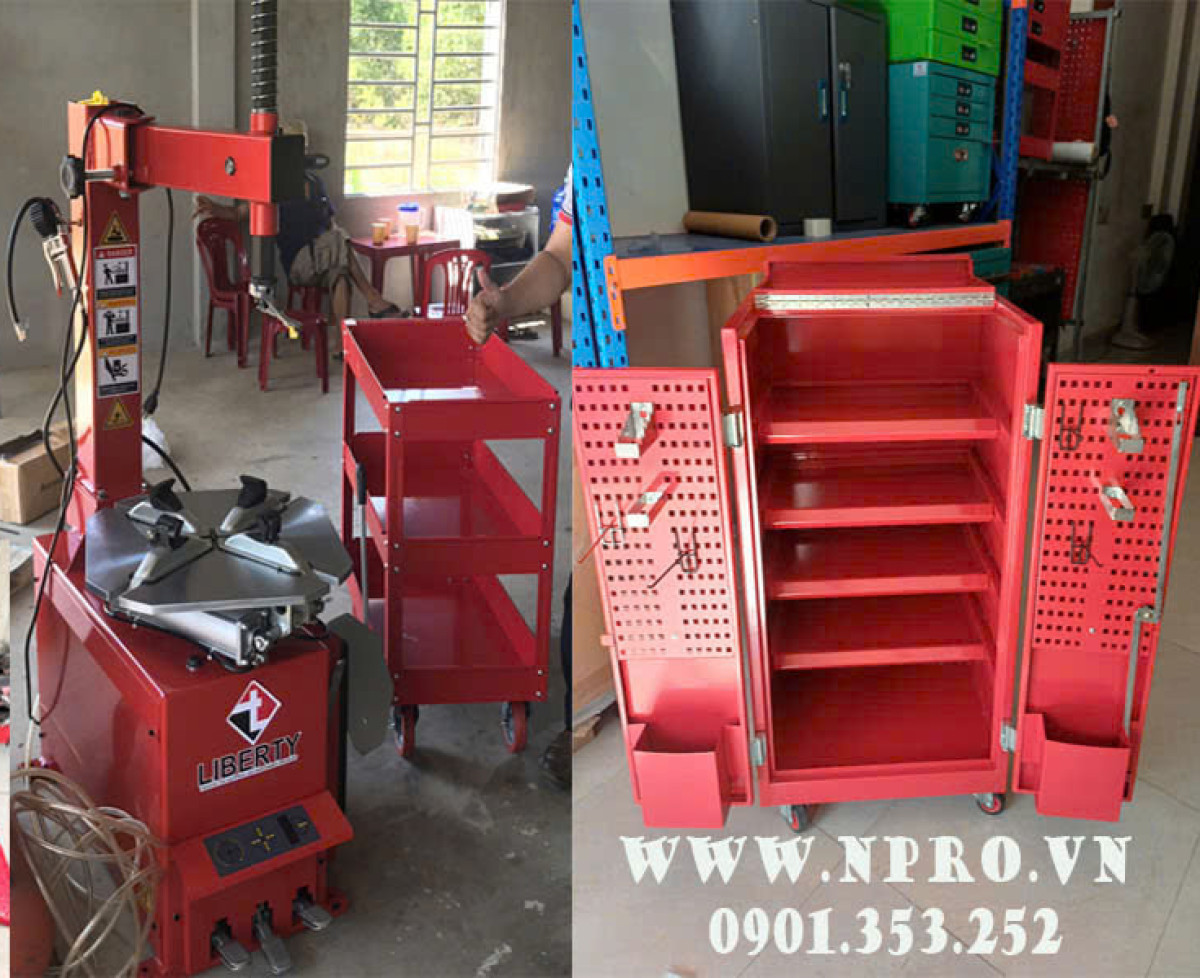 Xe đẩy / tủ chứa đồ nghề, dụng cụ cầm tay