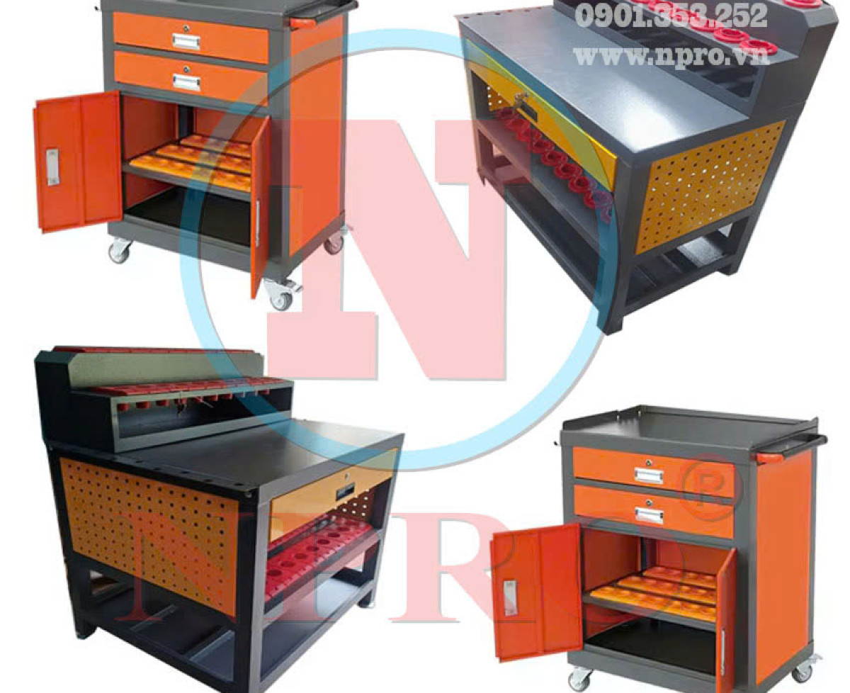 CÁC MẪU TỦ ĐỂ ĐỒ NGHỀ TIỆN ÍCH