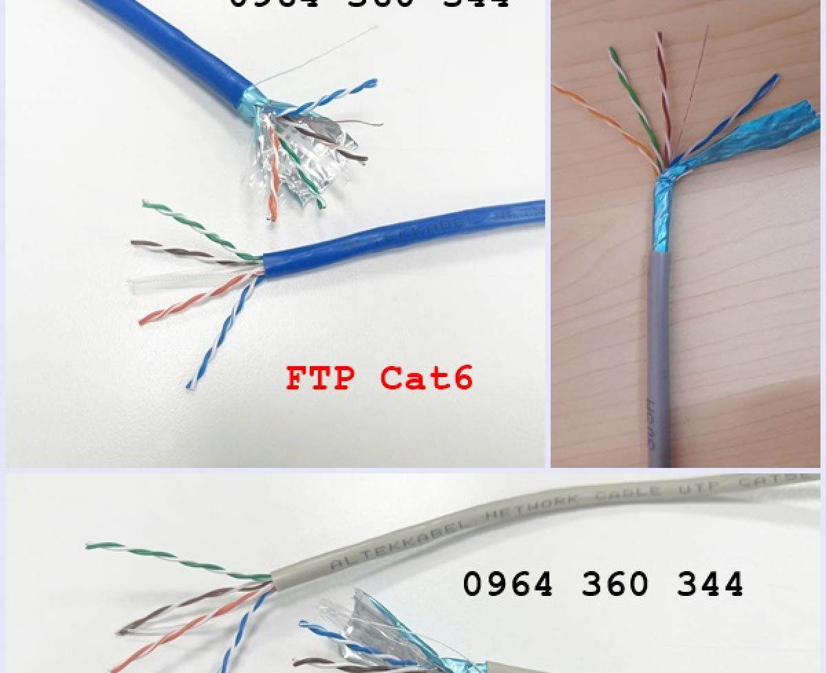 Cáp mạng Lan Cat6 UTP/FTP Altek Kabel