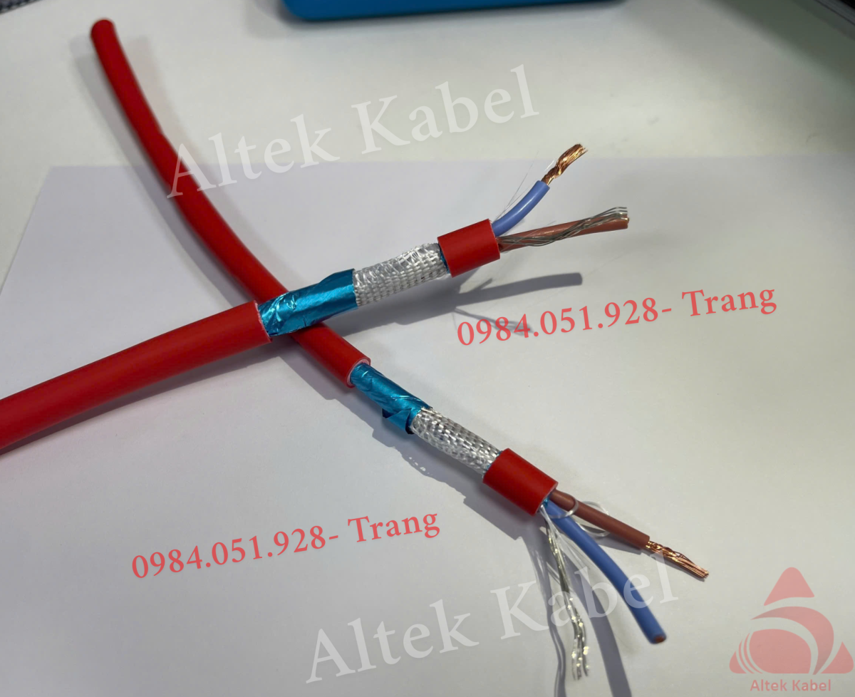 Cáp chống cháy chống nhiễu Altek Kabel 2 lớp LSZH