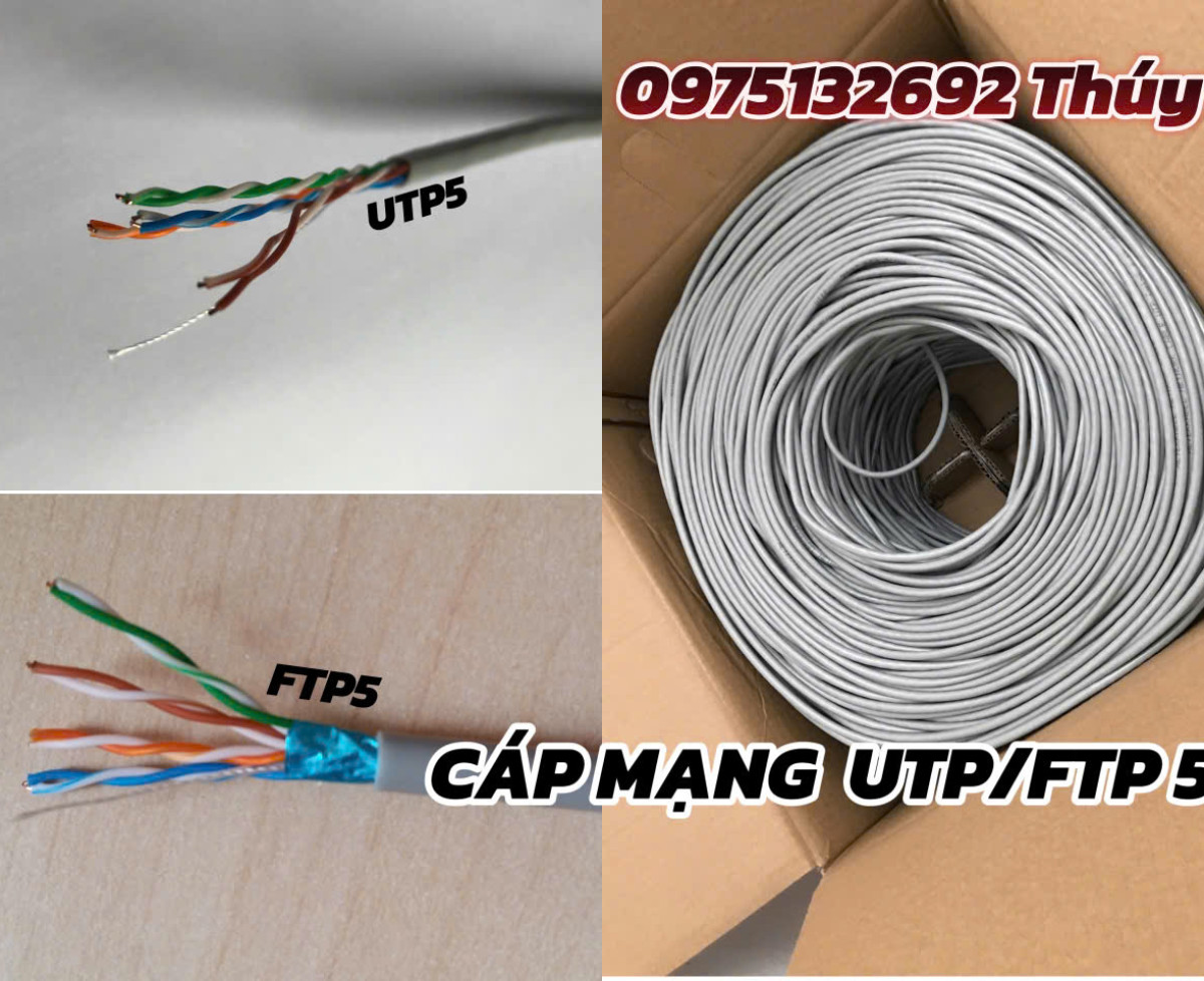 Cáp mạng UTP - Cáp mạng chống nhiễu FTP  Altek Kabel