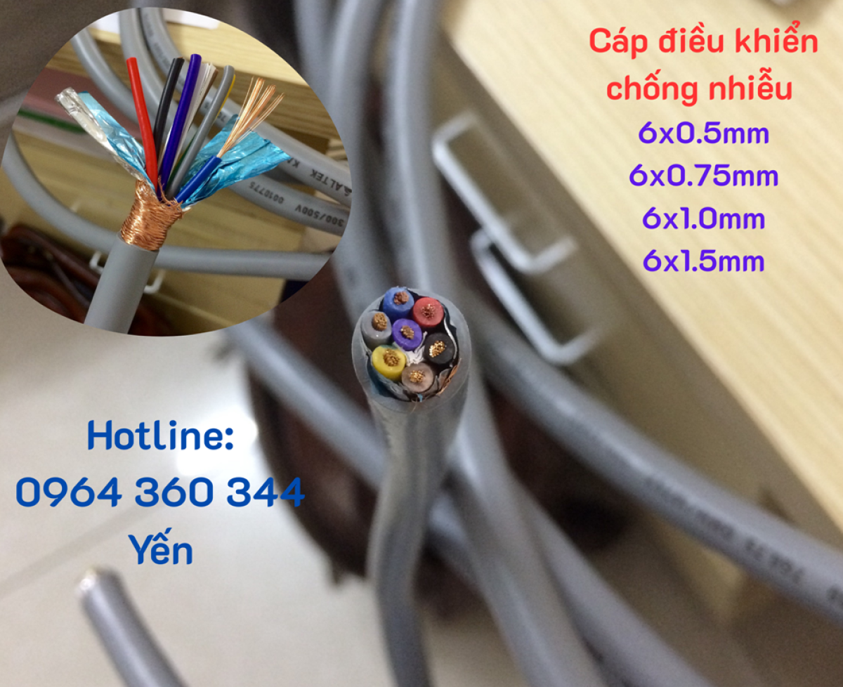 Altek Kabel - Cáp điều khiển, tín hiệu chống nhiễu CT-500/SH-500