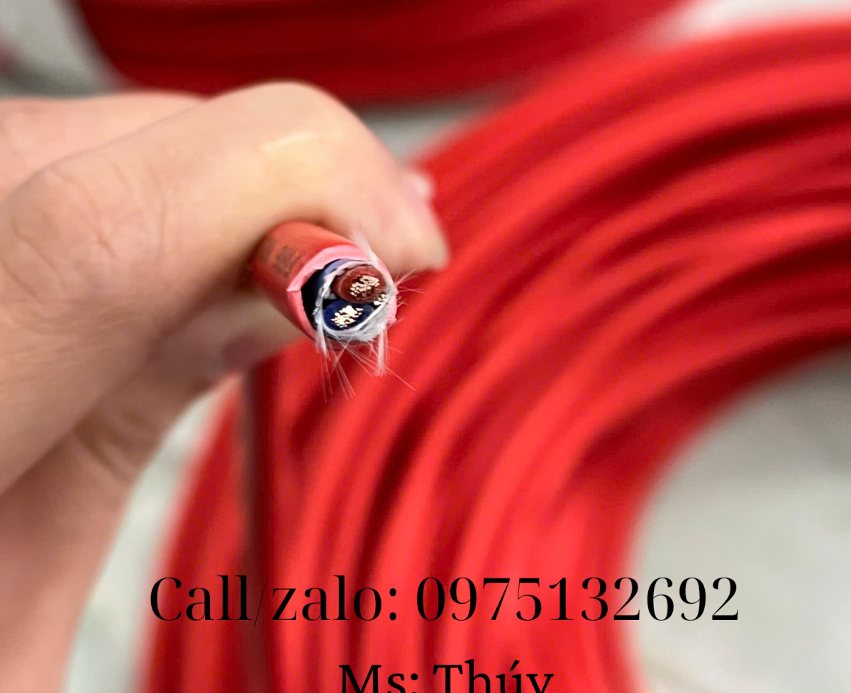 Cáp Chống Cháy, chống nhiễu CU/FR - LSZH vỏ đỏ Altek Kabel
