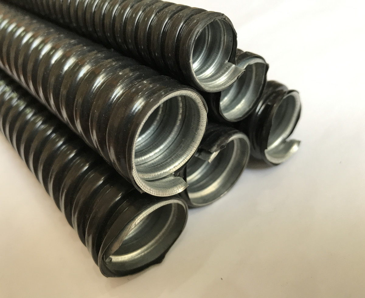 Ống ruột gà lõi thép vỏ nhựa PVC giá tốt
