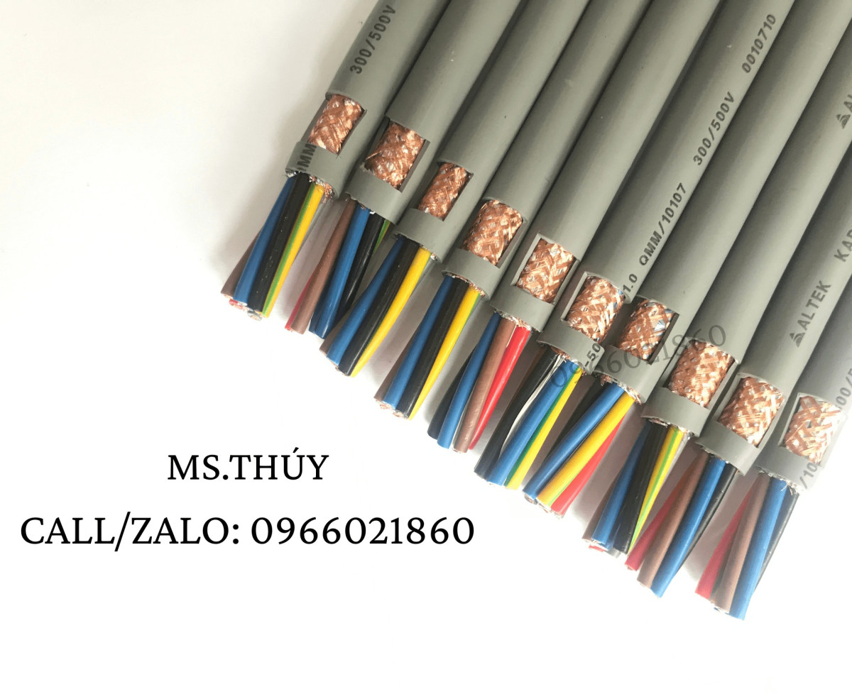 Cáp điều khiển nhiều lõiCU/PVC/PVC