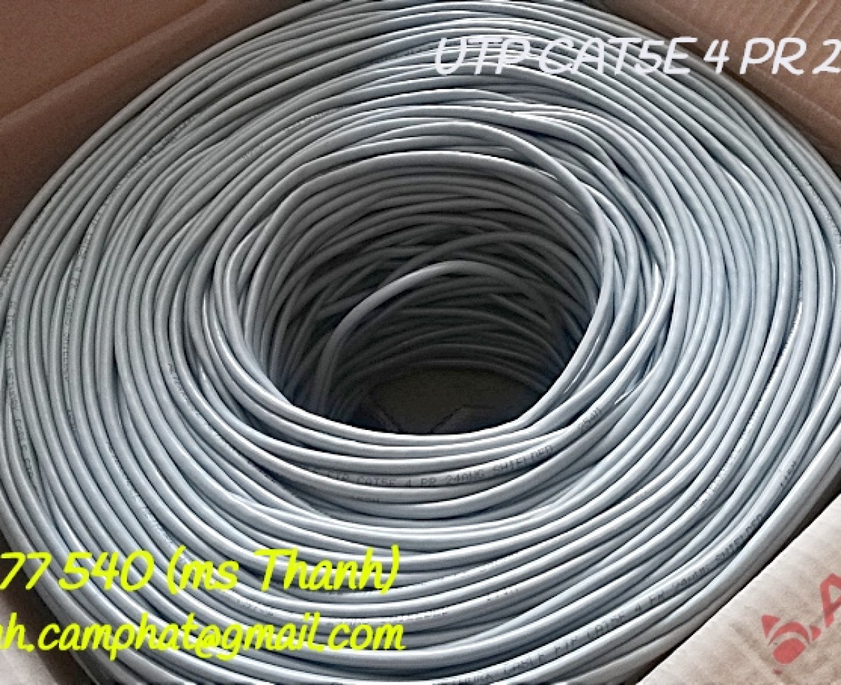 Cáp mạng Lan cat5e - Cáp mạng Altek Kabel UTP Cat5e, network cable