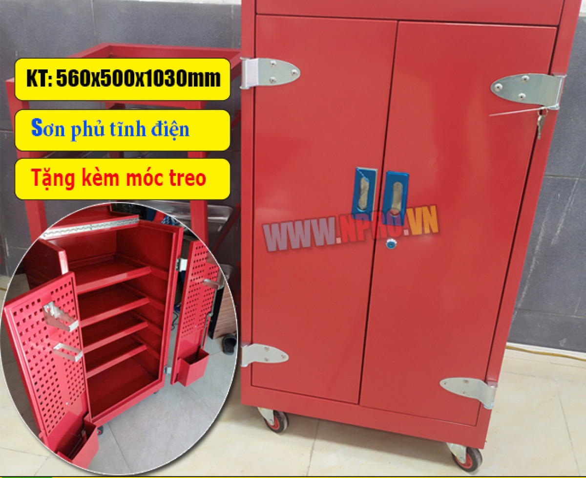 Tủ chứa dụng cụ đồ nghề sửa xe - nhiều mẫu, kích thước
