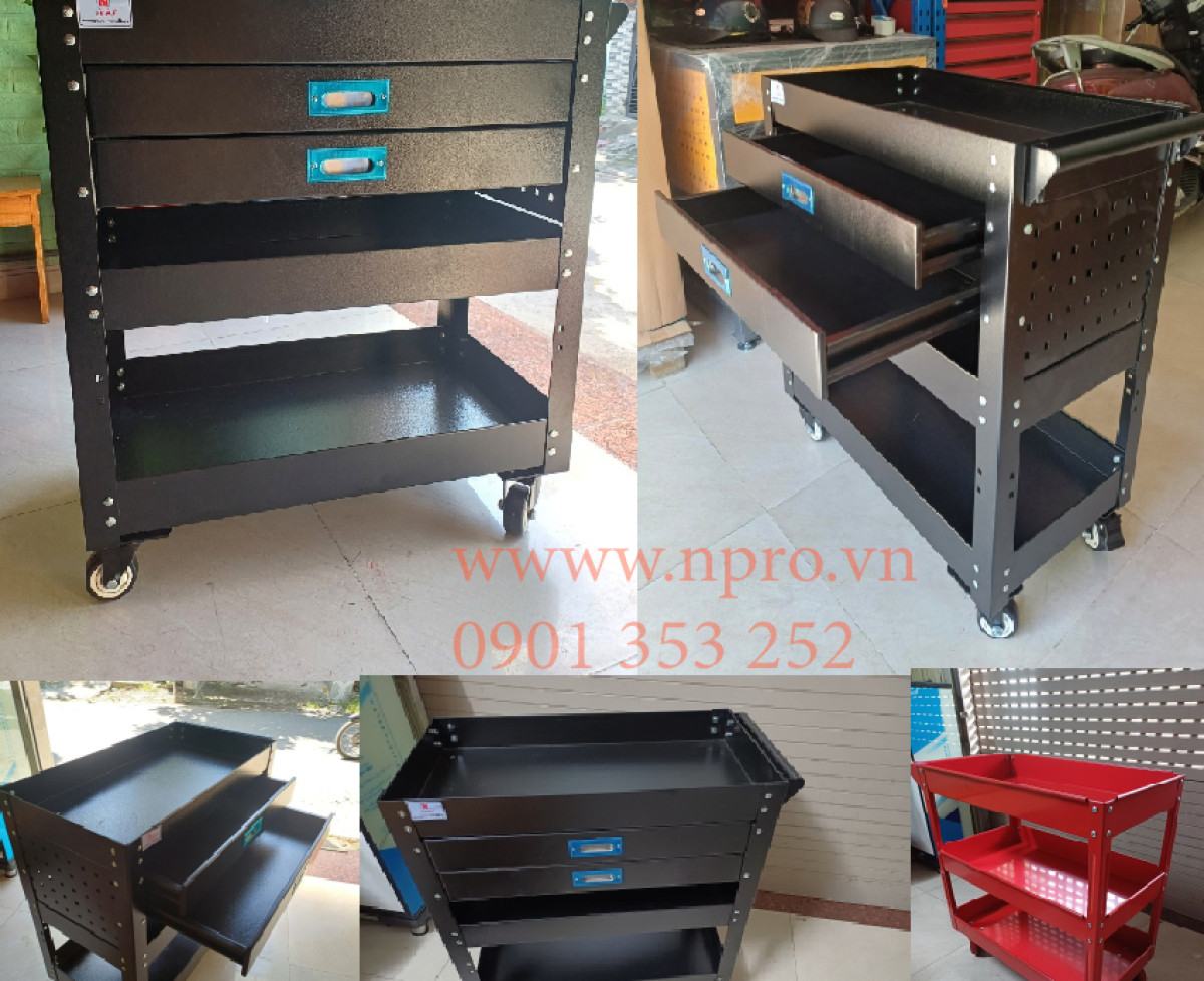 Tủ chứa dụng cụ đồ nghề sửa xe - nhiều mẫu, kích thước