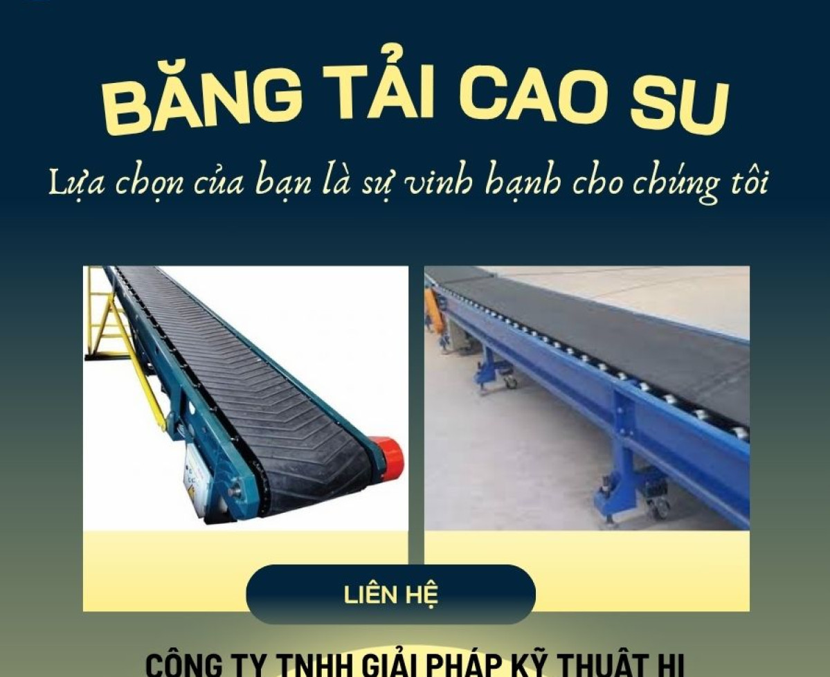 Cung cấp băng tải cho nhà máy sản xuất