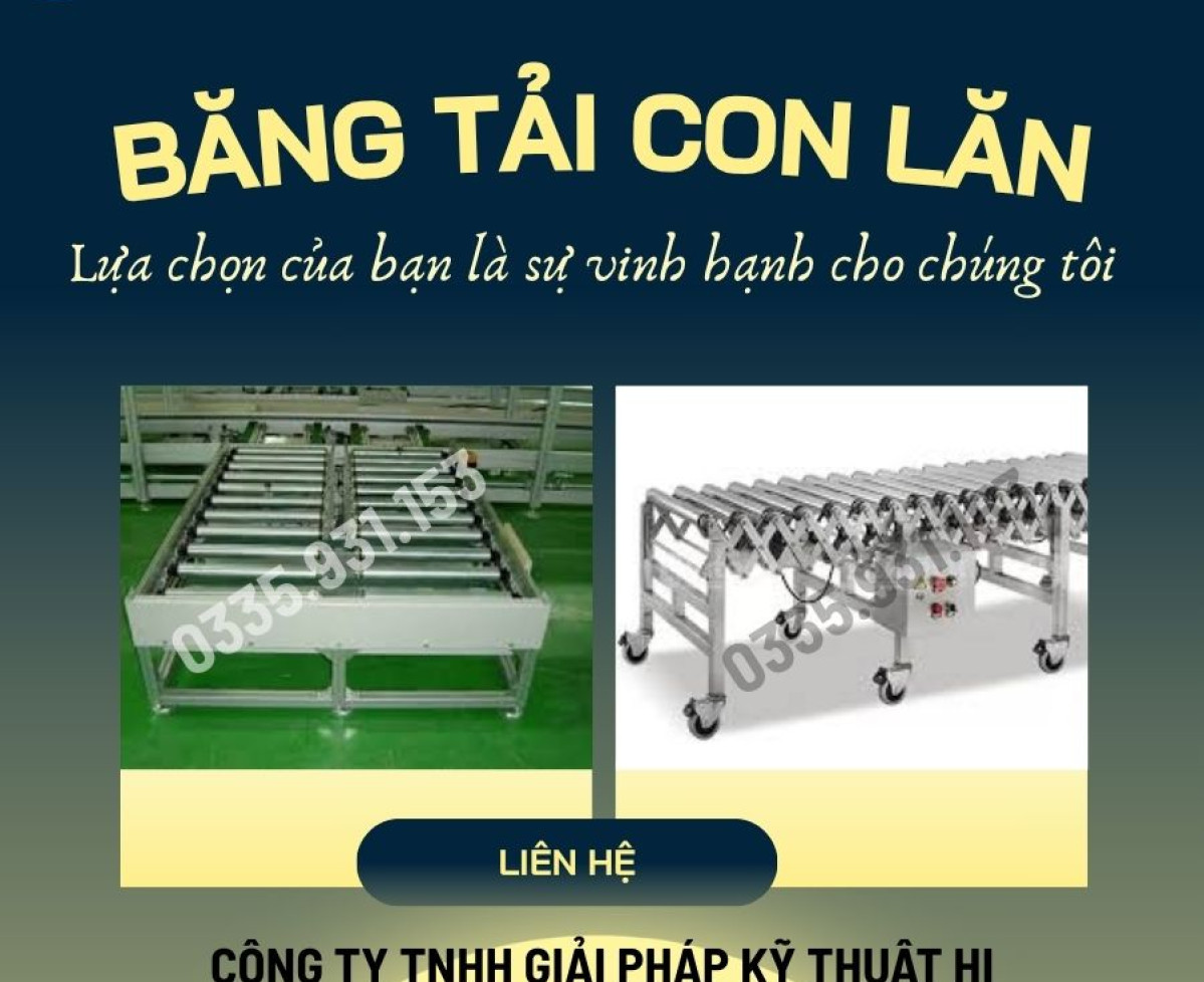 Cung cấp băng tải cho nhà máy sản xuất