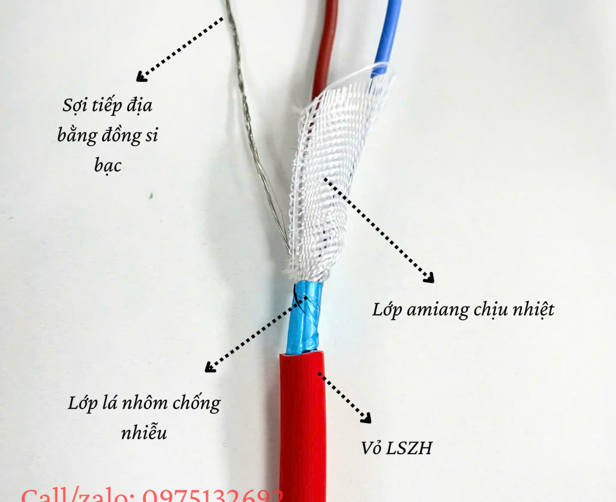 cáp chống cháy, chống nhiễu Altek Kabel 2C x (0,75-1-1,5 -2)mm