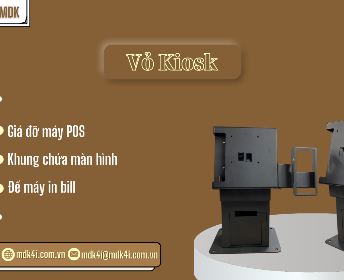 Vỏ kiosk sơn tĩnh điện
