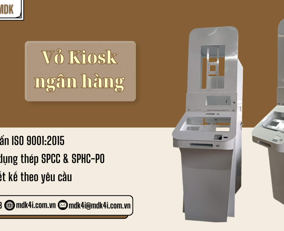 Vỏ kiosk sơn tĩnh điện