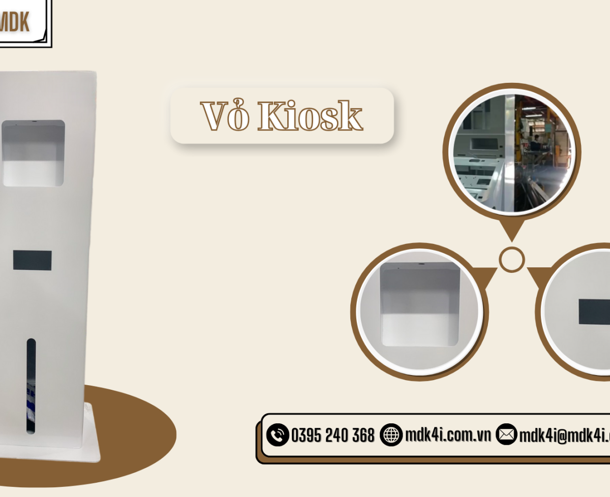 Vỏ kiosk sơn tĩnh điện