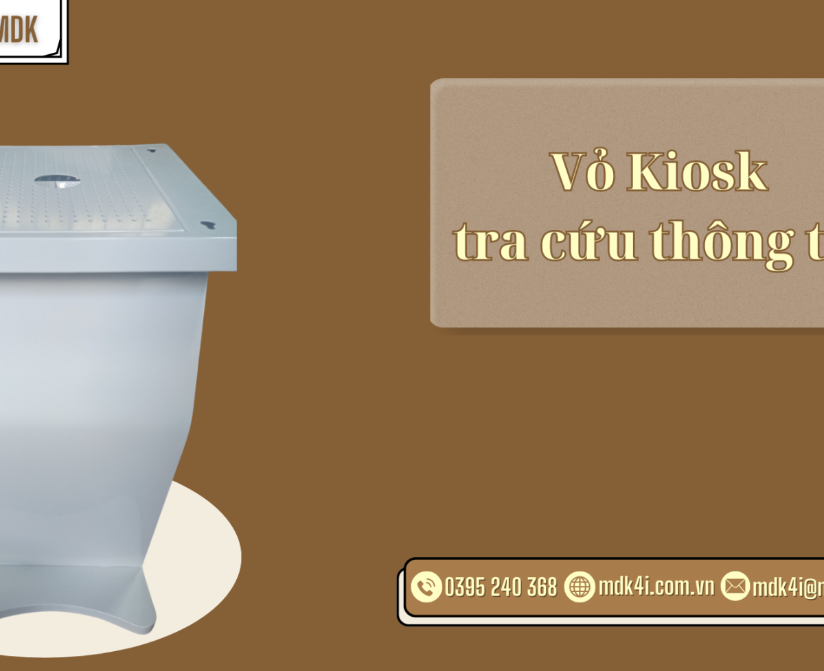 Vỏ kiosk sơn tĩnh điện